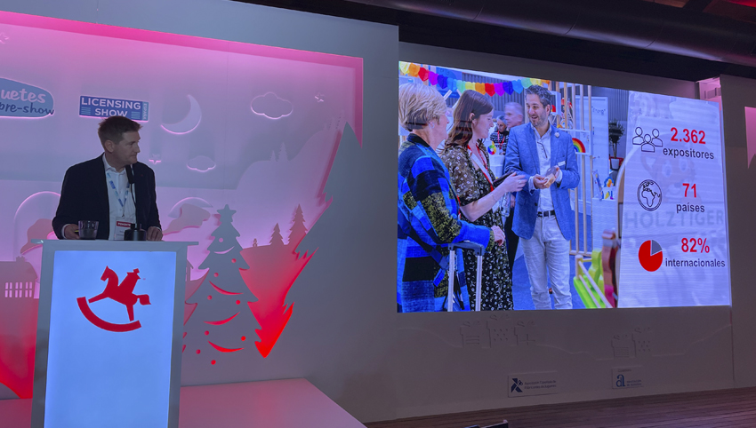 Florian Hess, miembro del consejo ejecutivo de Spielwarenmesse eG