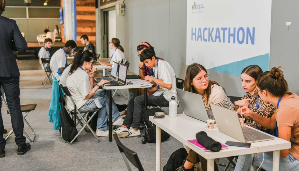 El II Hackathon Efiaqua, una iniciativa que reafirma el compromiso de la feria con la innovacin y su apuesta por el talento joven...