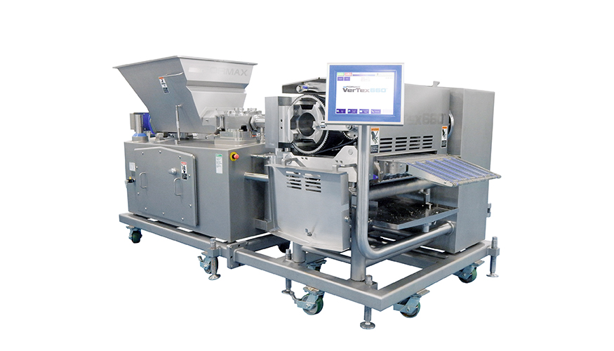 La formadora VerTex 660 ofrece una consistencia superior, una excelente textura del producto y un control de las raciones inigualable...