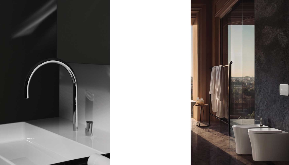 Grifera y lavabo Solos y coleccin La Dolce Vita