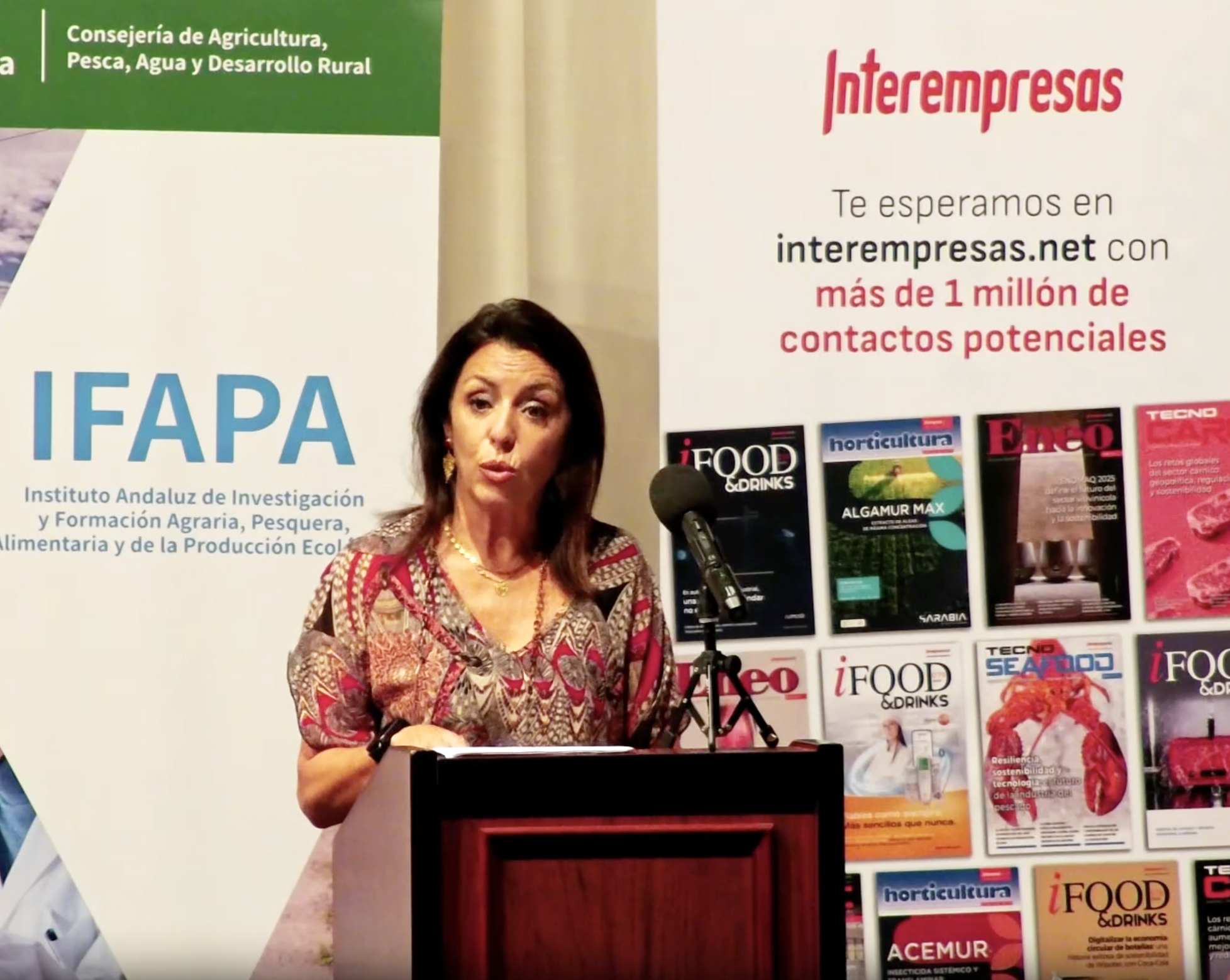 Marta Bosquet, presidenta del Ifapa