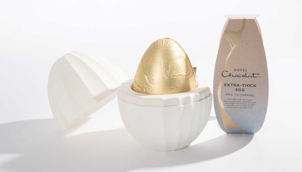 Food Packaging Innovation Award: Hotel Chocolat  Extra-Thick Easter Egg...