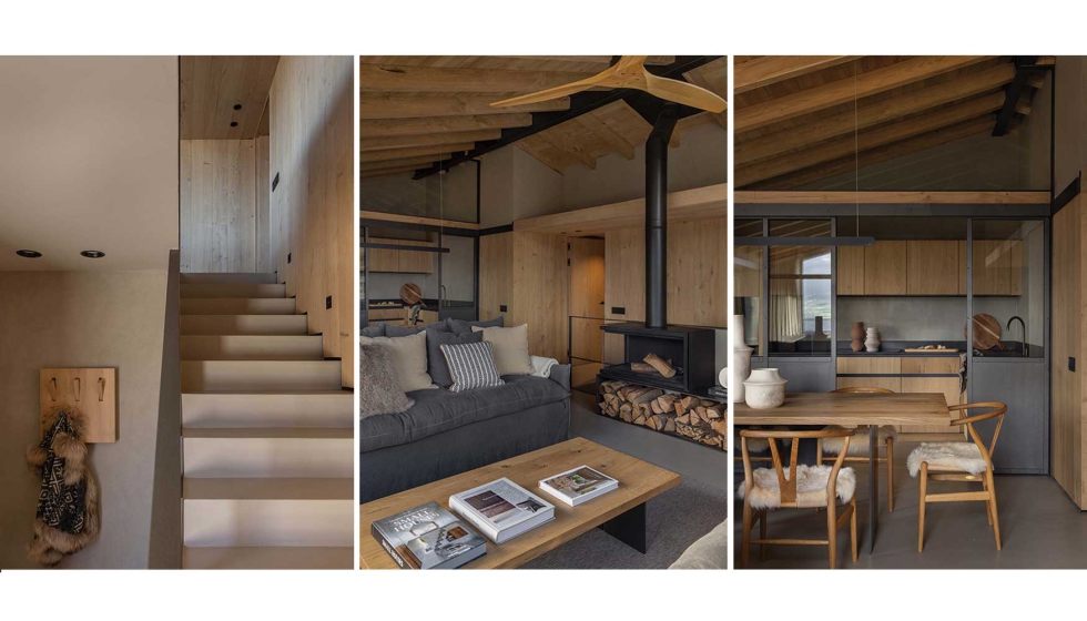 En esta vivienda no se buscan efectos visuales, sino atmsferas