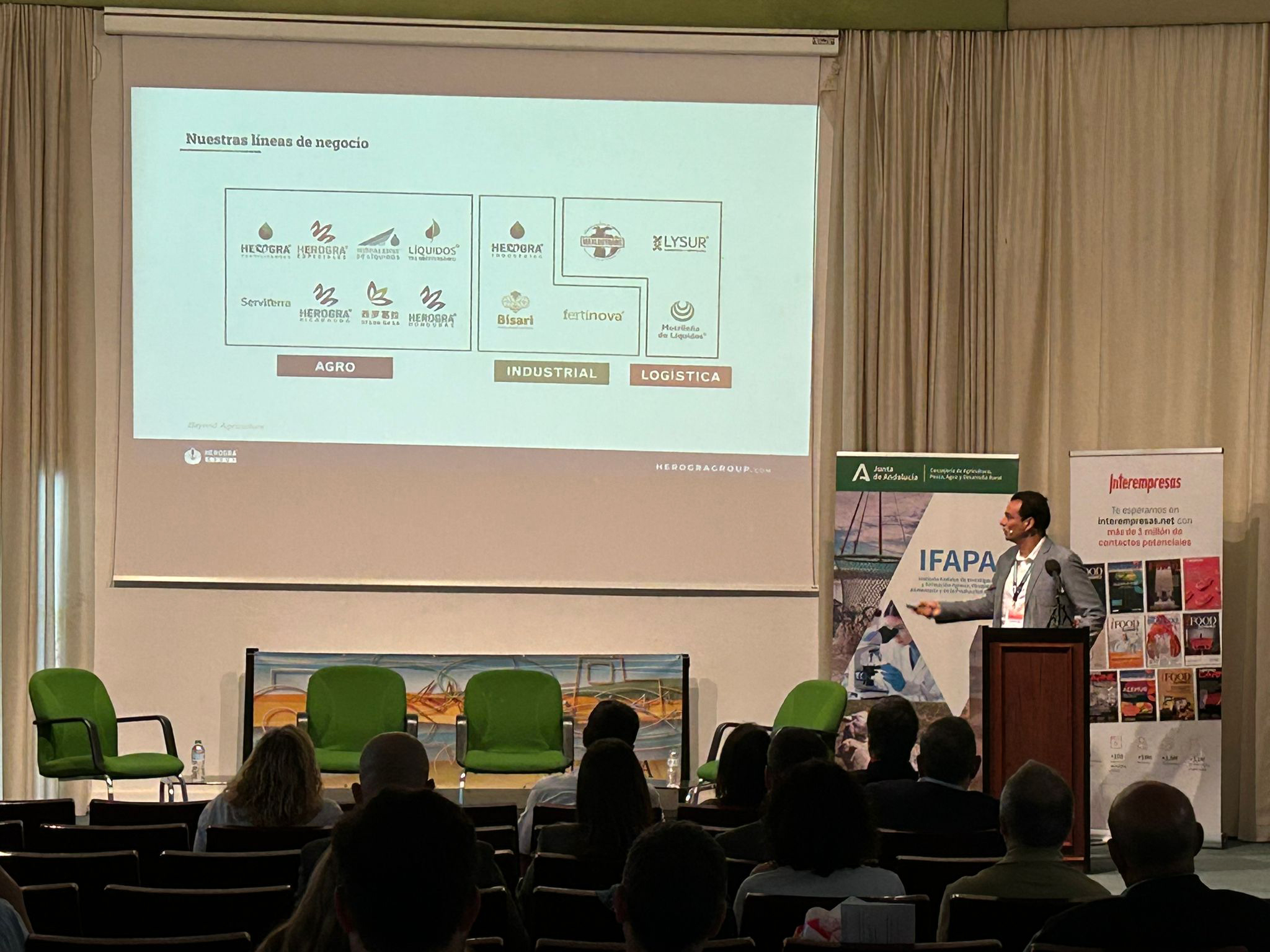 Jos Manuel Fontanilla, del Departamento Agronmico de Herogra Group