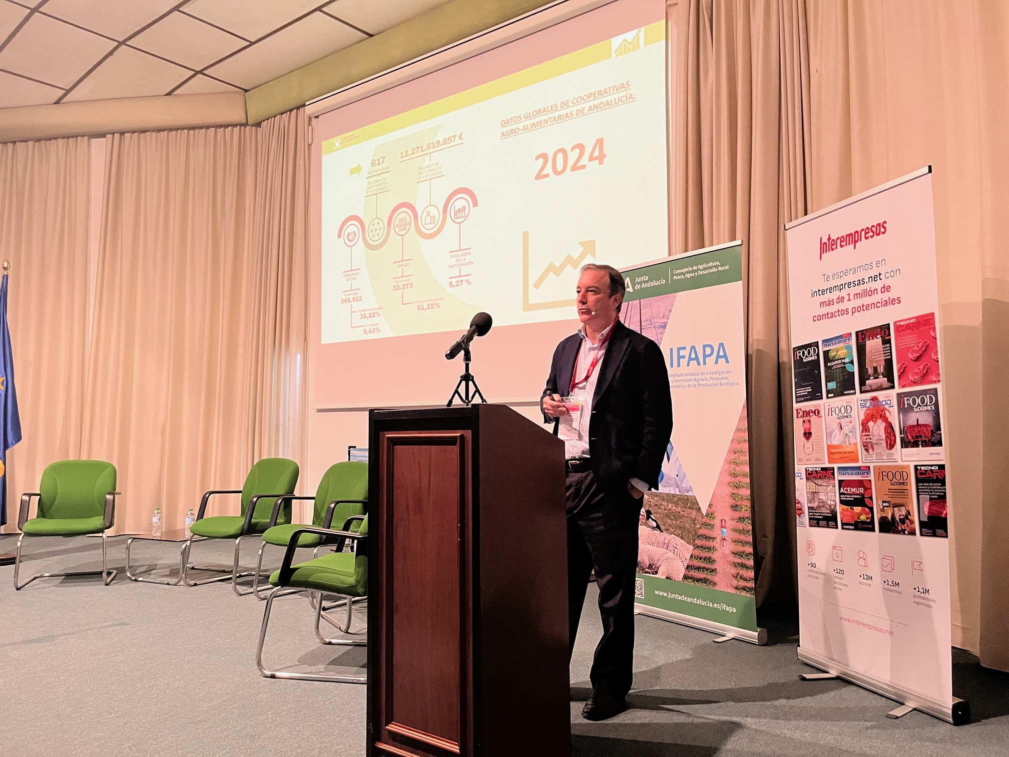 Jaime Martnez-Conradi, director general de Cooperativas Agro-alimentarias de Andaluca