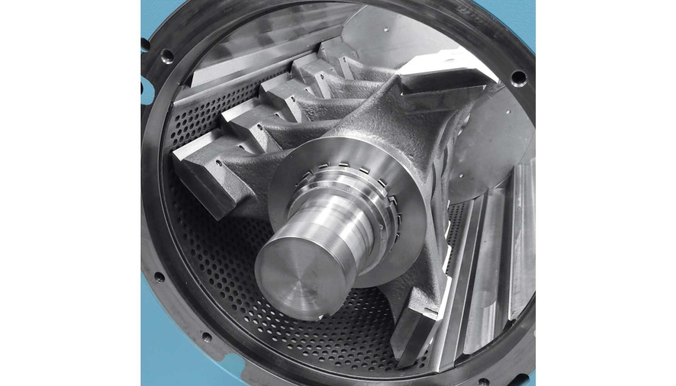 Detalle de la cmara de corte