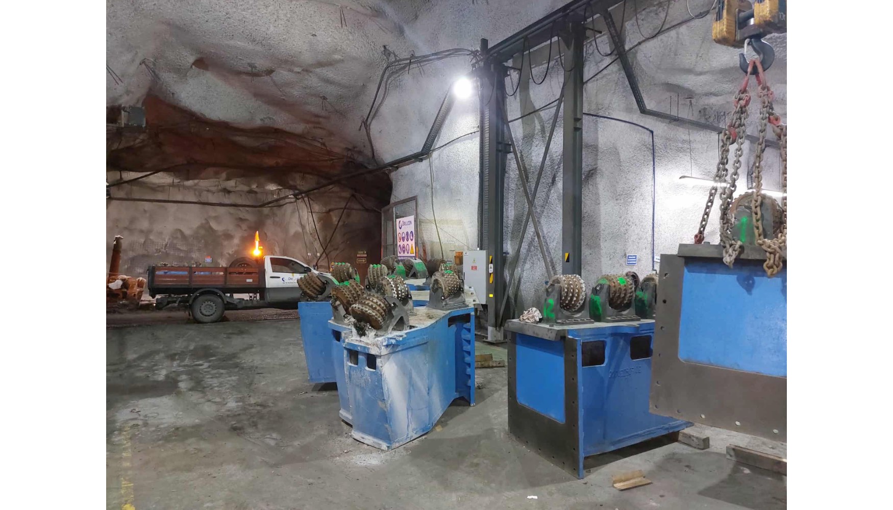 El proyecto requirio una importante planificacin logistica