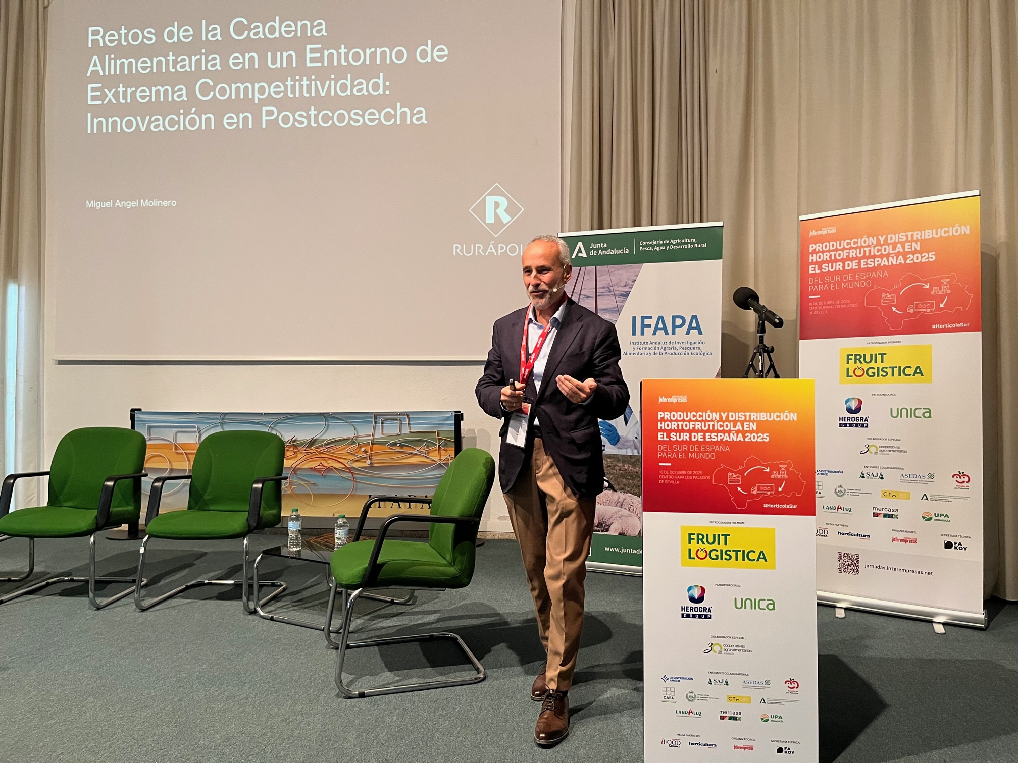 Miguel ngel Molinero, director de Rurpolis y miembro del Colegio Oficial de Ingenieros Agrnomos de Andaluca