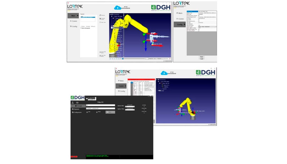 DGH ha adaptado su software para guiado de robots Trajectory Manager a los procesos DED-LB /LMD