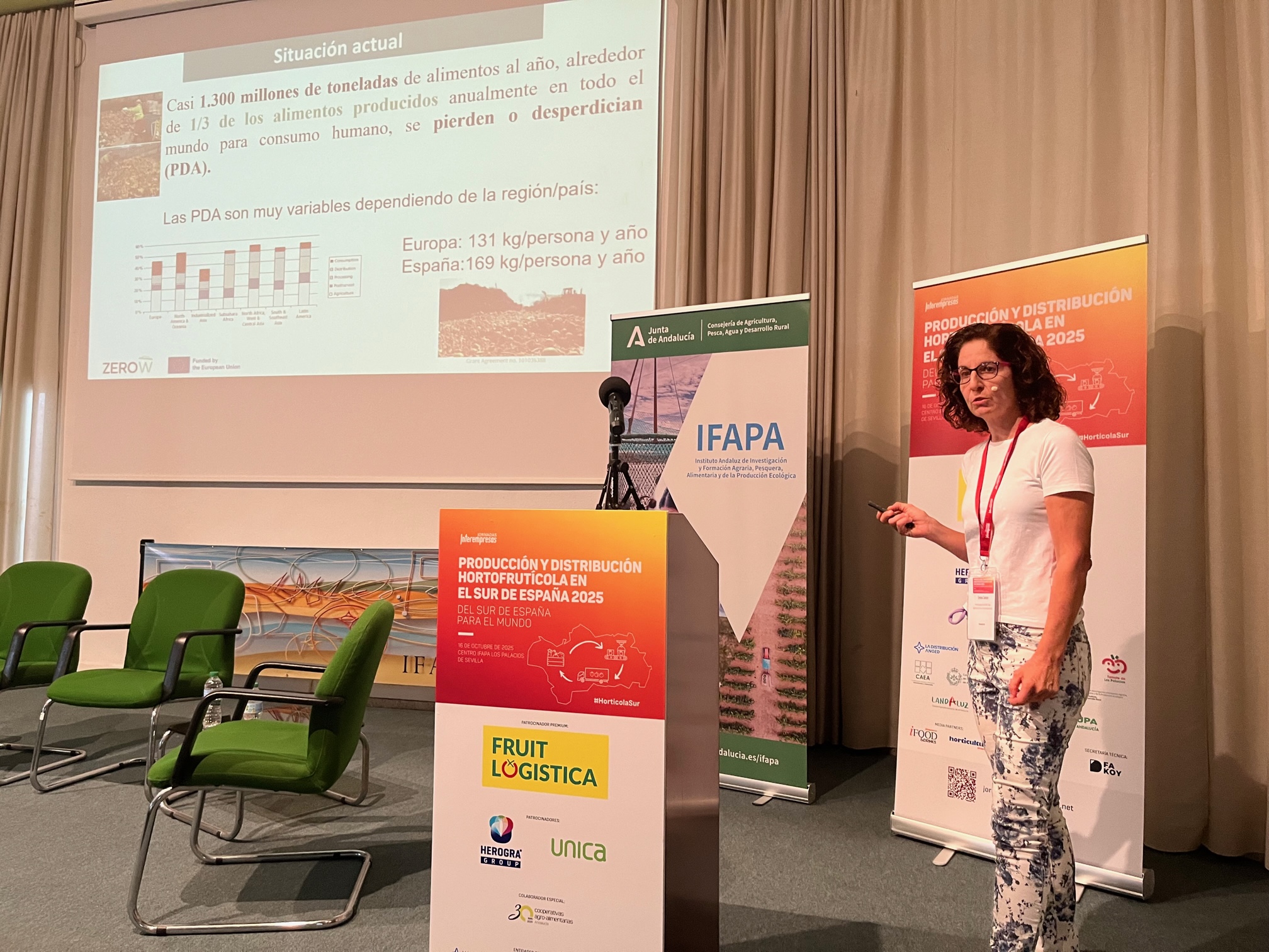 Emma Cantos, investigadora del Ifapa