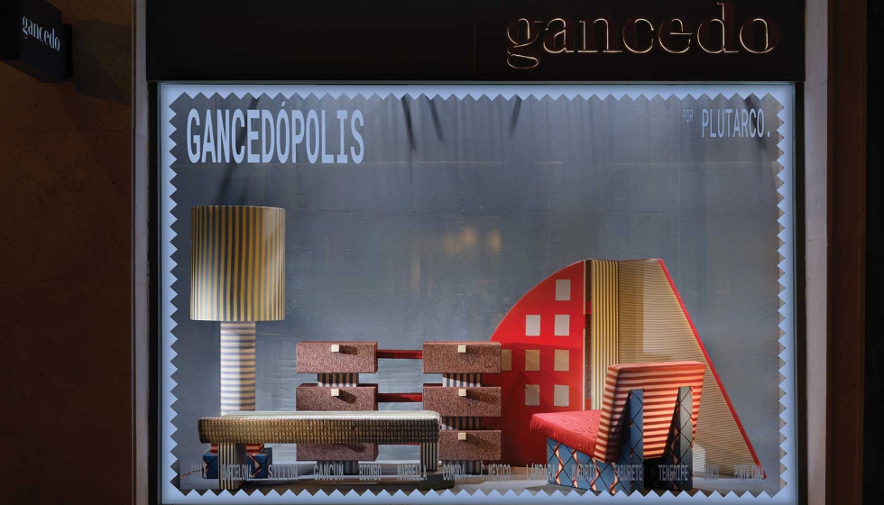 Foto de Gancedopolis: el escaparate de Gancedo diseado por Plutarco