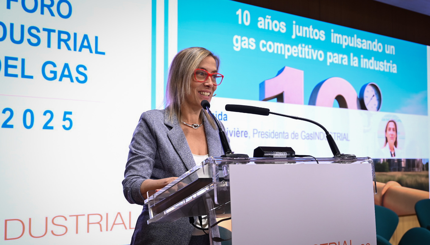 Vernica Rivire, presidenta de GasINDUSTRIAL