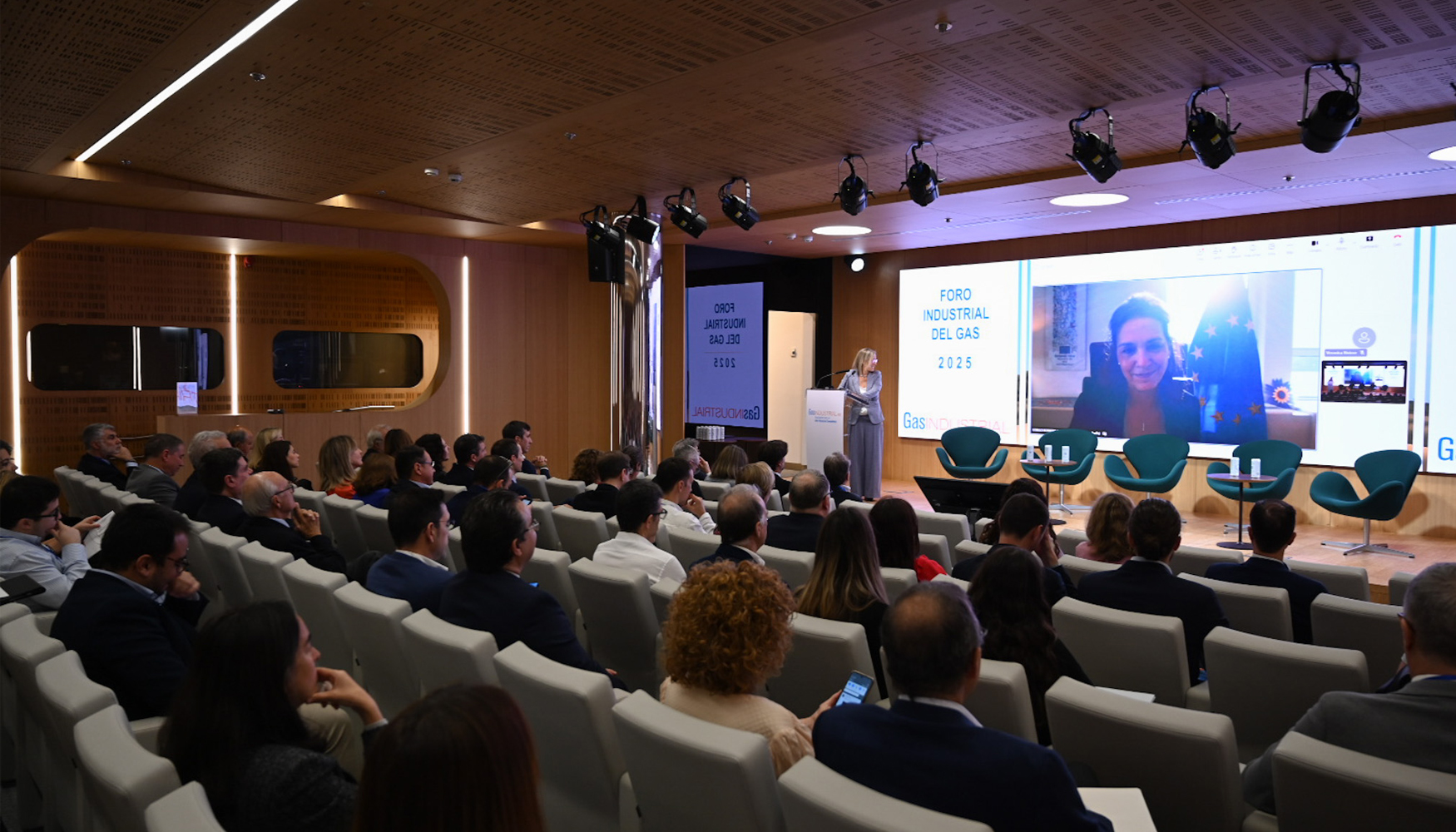 Cristina Lobillo, directora de Poltica Energtica de la Comisin Europea, intervino en el Foro Industrial del Gas 2025