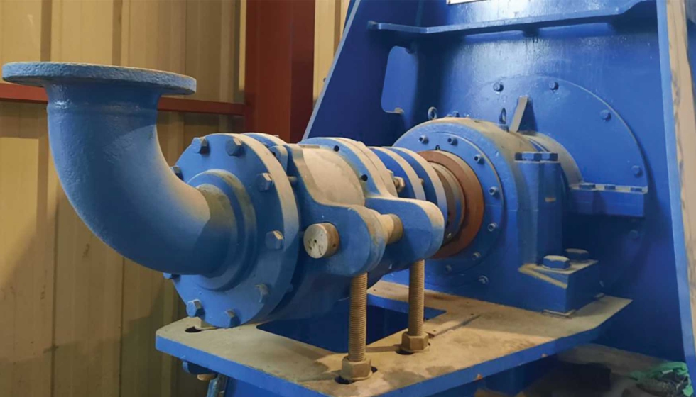 Articulacin rotativa identificada e inspeccionada para garantizar un funcionamiento perfecto