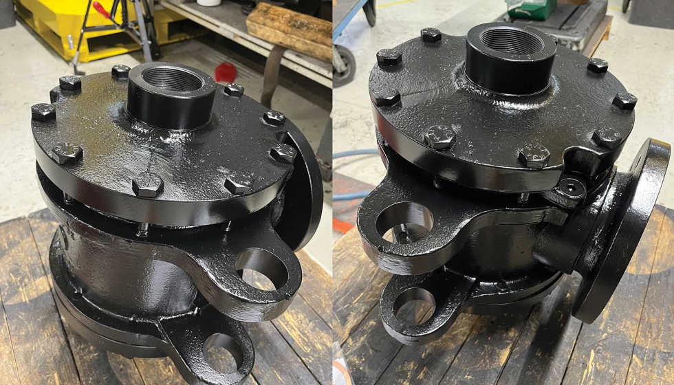 Junta rotativa Kadant Johnson SX instalada