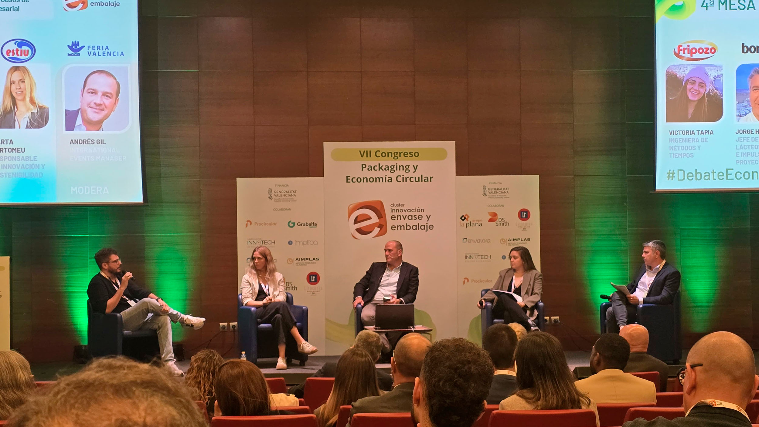 Imagen de una de las mesas redondas celebradas