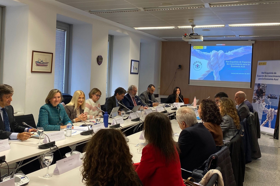 Primera reunin de la Red Espaola de Espacios de Conocimiento para la Economa Azul (REECEA)