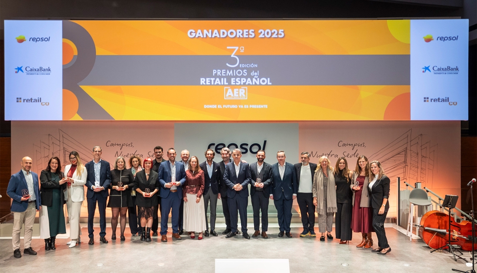 El Campus Repsol acogi la tercera edicin de los 'Premios del Retail Espaol' de la AER