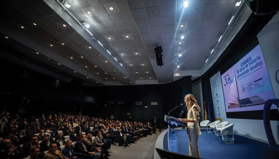 Yolanda Daz en el 30 aniversario de la Ley de Prevencin de Riesgos Laborales