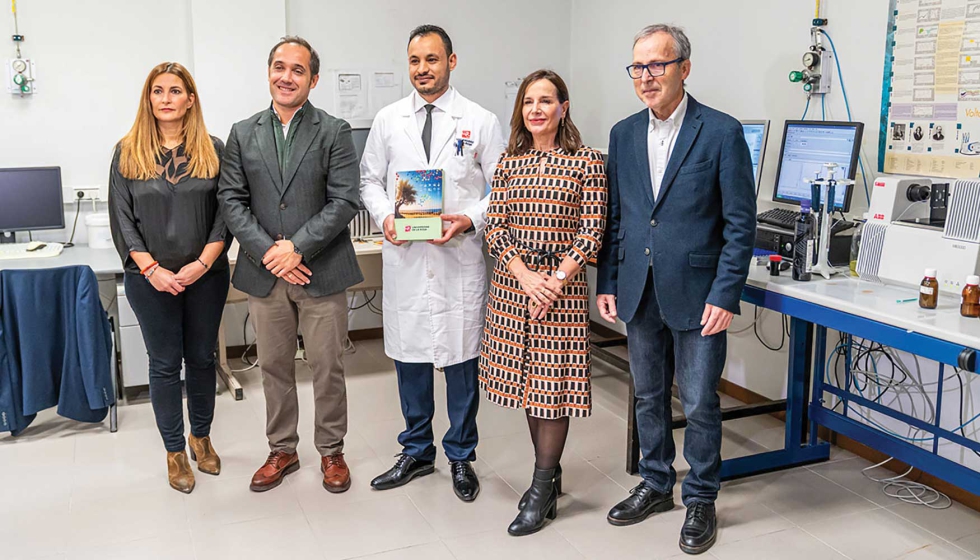 De izquierda a derecha, Elvira Cantabrana, responsable de Comunicacin de la DOP Aceite de La Rioja; Eduardo Fonseca...