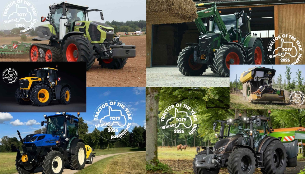 Los seis 'tractores del ao' 2026