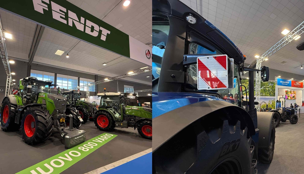 Stands de Fendt y Argo Tractors (Landini y McCormick)