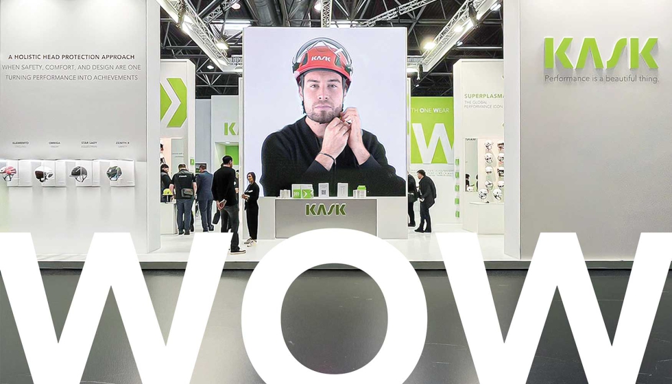 Stand de KASK en la A+A 2025