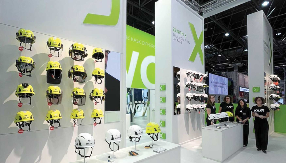 La serie Quantum y Zenith fueron las protagonistas en el stand de KASK