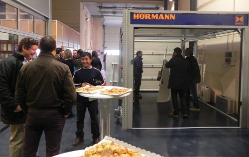 Las instalaciones de Hormann, el da de la inauguracin