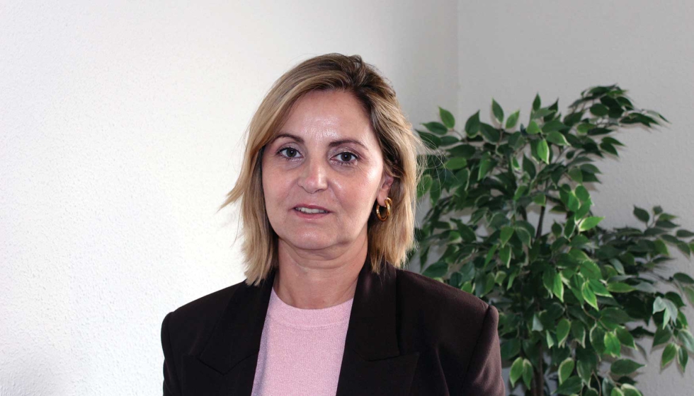 Olga Arnanz, gerente de Blangarma, apunta un producto de calidad, fiable y el compromiso con el cliente...
