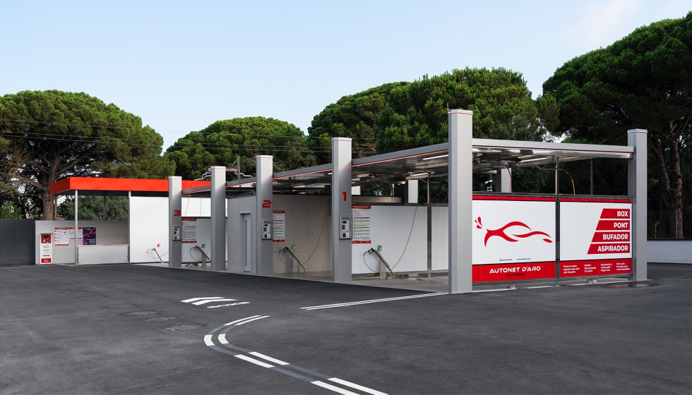 Con un puente SoftCare Primo, un sistema AquaPur, un WashMaster, cuatro boxes de alta presi�n...