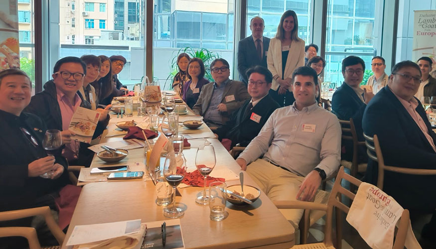 Evento gastronmico de Interovic en Hong Kong