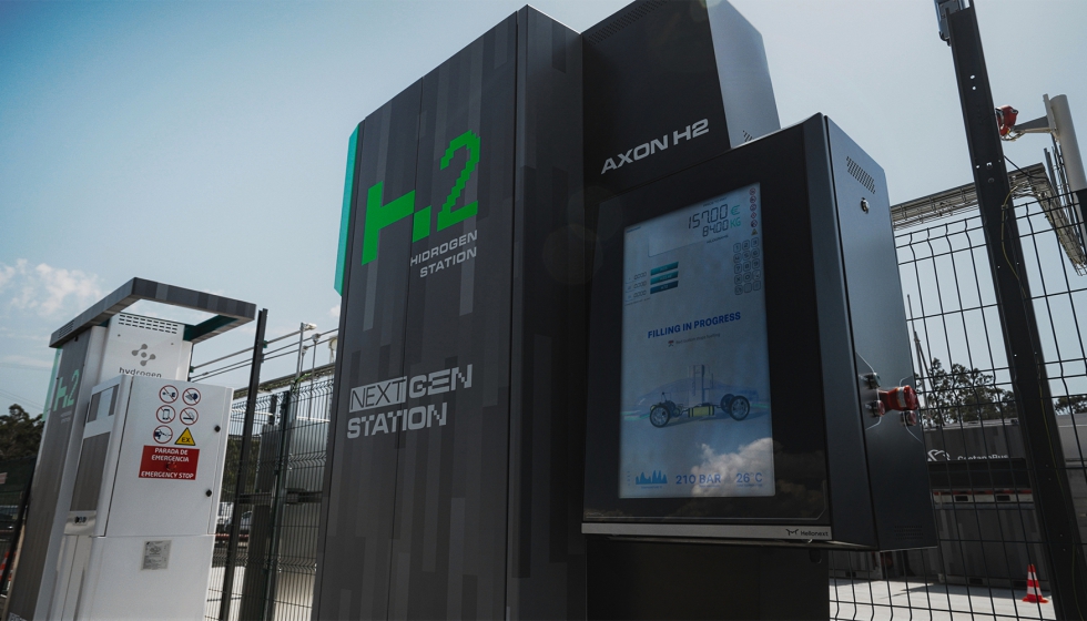 Dispensador de Hidrgeno AXON H2 de Hellonex