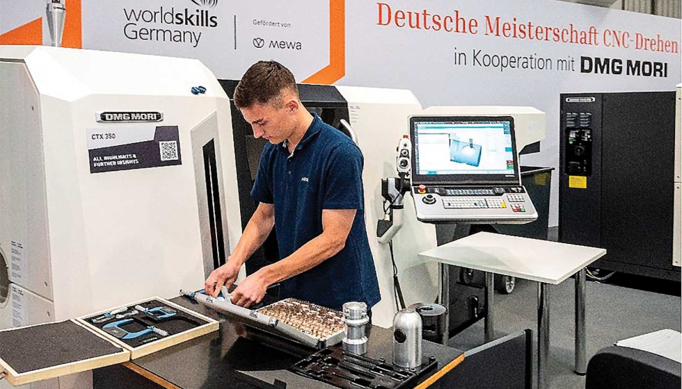 DMG MORI form a jvenes profesionales de empresas de renombre, entre los que se encontraban participantes de Airbus Helicopters Germany...