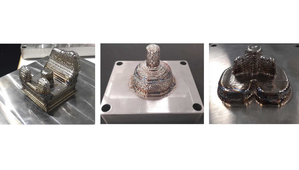 Pruebas preliminares de implantes fabricados en Ti6Al4V en el Prototipo Atila, demostradores