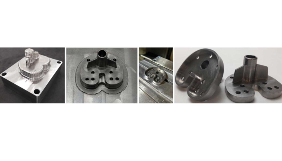 Mecanizados a partir de preforma de una bandeja tibial, empresa Bronces Jord