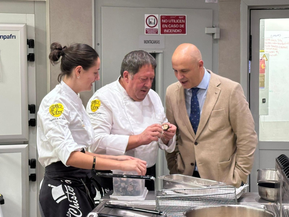 Jorge Llorente, viceconsejero de Poltica Agraria Comunitaria y Desarrollo Rural de Castilla y Len, en la presentacin del certamen en Madrid...