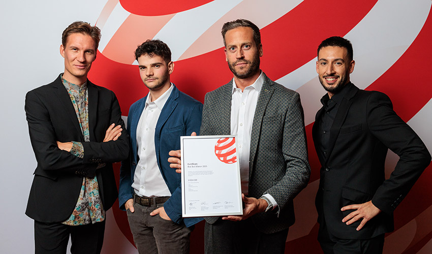 STIGA.GO, la aplicacin inteligente para jardinera de STIGA, ha sido galardonada con el Red Dot Award 2025