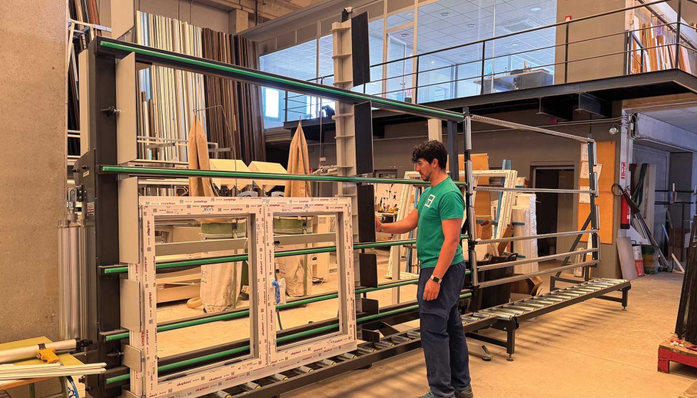 La lnea automatizada de Capapey representa su evolucin de taller tradicional a fbrica moderna, con procesos encadenados y optimizados...