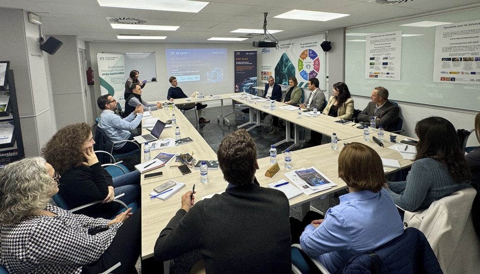 Jornada previa al CEP Auto en las instalaciones del Centro Espaol de Plstico en Barcelona