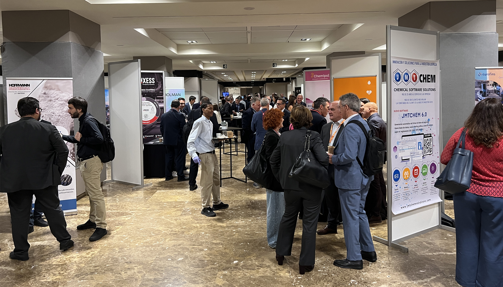 Un total de 30 empresas participaron en la zona de exposicin