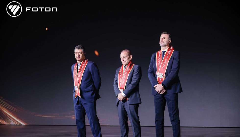 Representantes de Grupo Acendix durante la Foton Global Partners Conference 2026, celebrada en Pek�n