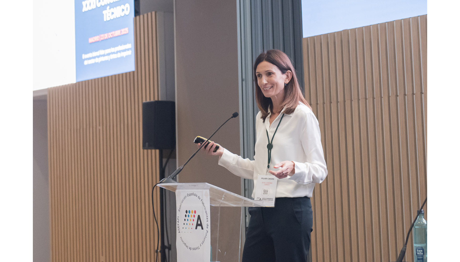 Pilar Casas, representante de BYK