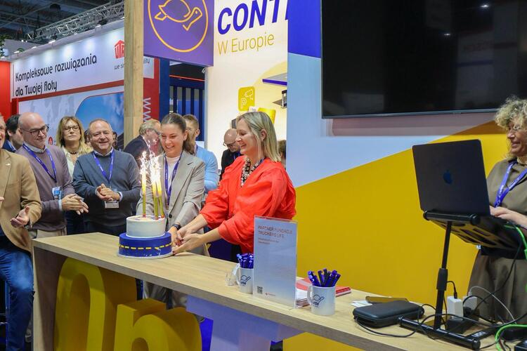 Celebrar nuestros 30 aos volviendo a un evento como TransLogistica Poland ha sido muy especial&quote;, dijo Marta Fbregas...