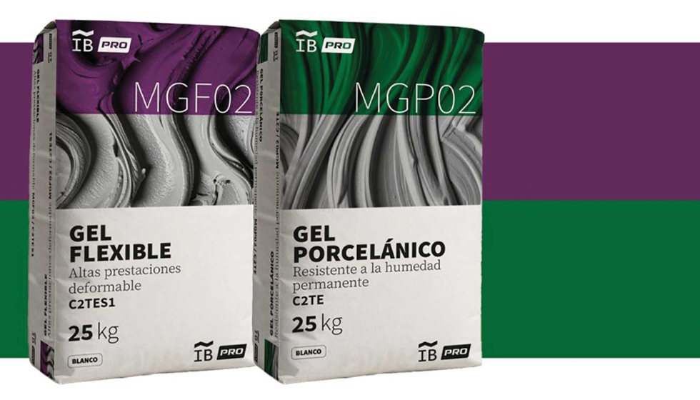 Morteros IB Pro con la nueva imagen