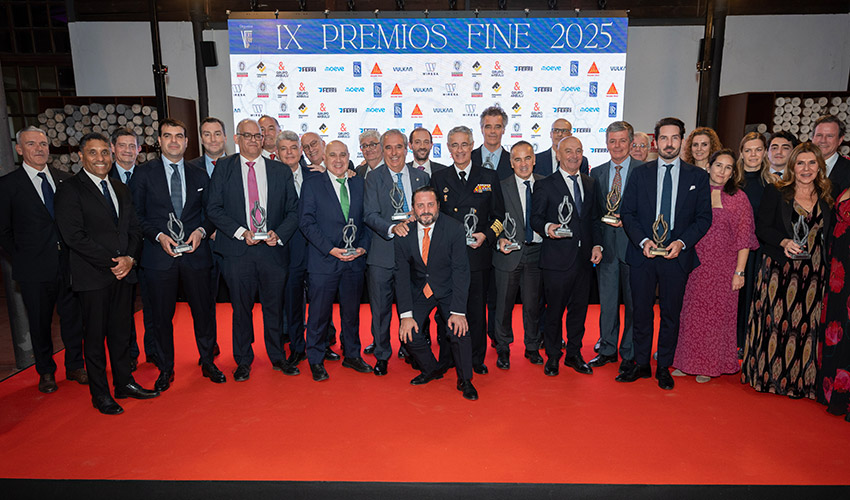 Los IX Premios FINE celebraron en Cdiz los logros ms destacados de la industria martima...