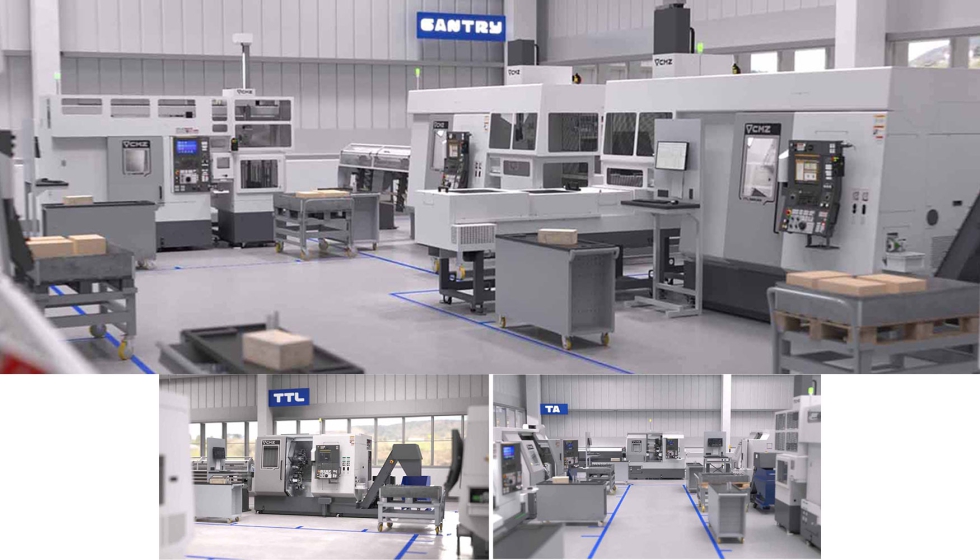 El fabricante de mquina-herramienta dispone de una seleccin de series de una torre y multitorre