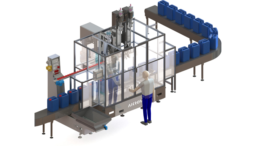 Llenadora automtica de botes EL2-E