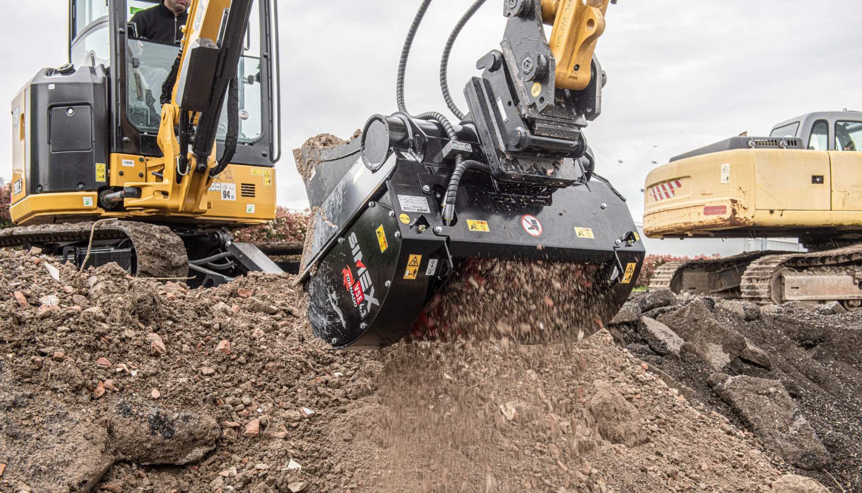 Cuchara de cribado VSE Tornado de Simex