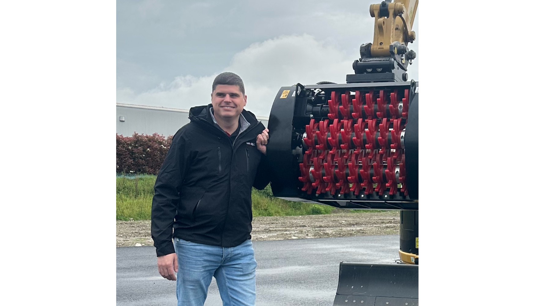 Nicola Sisti, ingeniero de proyectos de I+D de Simex y director de la divisin de cucharas de cribado